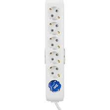 Multi-Let 6lı Topraklı Kablolu Ç.k 2mt Priz