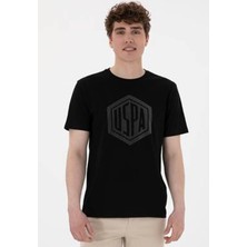 U.S. Polo Assn. Gaston Siyah Erkek T-Shirt 2107294