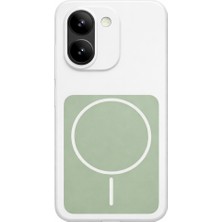 Nanospace Xiaomi Poco X8 Pro Kılıf M-Safe Şarj Özellikli Meta Kapak Kılıf