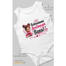Morivo Kids Babaanneye Özel Sıfır Kollu Bebek Zıbını %100 Pamuk