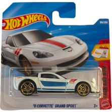 Hot Wheels '11 Corvette Grand Sport - Then And Now Serisi Regular Eski Tip Koleksiyonluk Metal Araba