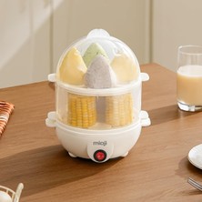 AyrStore Mioji EG8S 250W Yumurta ve Çok Amaçlı Buharlı Pişirici