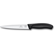Victorinox 6.8713.16B 16CM Siyah Fileto Bıçağı, Blisterli Paket
