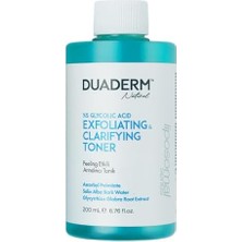 Duaderm Natural Peeling Etkili Yüzde Beş Glikolik Asit Arındırıcı Tonik 200 ml