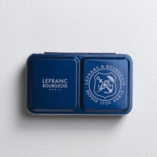 Lefranc&Bourgeois : Fine : Yarım Tablet Sulu Boya Seti : 12 Renk (Metal Kutu)