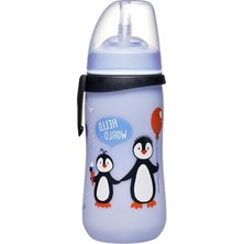 Die Grup 330 ml Erkek Temalı Pipetli Bardak - Kovboy Tasarımı