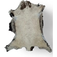 Ottoman Pouffe Art Deco Hakiki Deri Koyun Postu 52X66CM (085) Dana Inek Posteki Interior Design