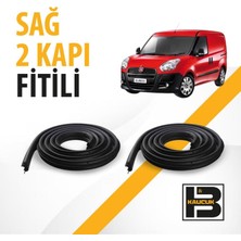 B&M Kauçuk Fiat Doblo Panelvan (2010-2015) Sağ Ön ve Arka Kapı Fitili BM01263