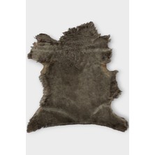 Ottoman Pouffe Hakiki Gerçek Deri Özel Seri Renkli Yumuşacık Koyun Postu 49X65CM, Posteki Dana Inek Post Ev Dekor