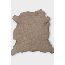 Ottoman Pouffe Hakiki Gerçek Deri Özel Seri Renkli Yumuşacık Koyun Postu 51X60CM, Posteki Dana Inek Post Ev Dekor
