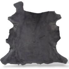 Ottoman Pouffe Hakiki Gerçek Deri Koyun Postu 60X54CM