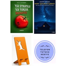 Mediacat Yayınları Ya Strateji Ya Toksik Domates - Sait Aytemur + Kuzey Işıklarının Şarkısı + Telefon Tutucu