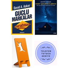 Mediacat Yayınları Güçlü Markalar Yaratmak - David Aaker + Kuzey Işıklarının Şarkısı + Telefon Tutucu