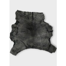 Ottoman Pouffe Hakiki Gerçek Deri Özel Seri Renkli Yumuşacık Koyun Postu 63X56CM, Posteki Dana Inek Post Ev Dekor
