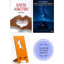 Mediacat Yayınları Satış Aşktır - Özkan Kaymak + Kuzey Işıklarının Şarkısı + Telefon Tutucu
