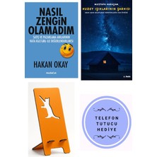 Mediacat Yayınları Nasıl Zengin Olamadım - Hakan Okay + Kuzey Işıklarının Şarkısı + Telefon Tutucu