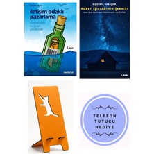 Mediacat Yayınları Iletişim Odaklı Pazarlama - Izzet Bozkurt + Kuzey Işıklarının Şarkısı + Telefon Tutucu