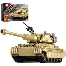 AyrStore Reobrix 60TP Tank Yapı Seti 77036, World Of Tanks Yetkili Ürünler 1128 Adet, 1:28 Ölçekli Tank