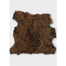 Ottoman Pouffe Hakiki Gerçek Deri Özel Seri Renkli Koyun Postu 51X50CM, Posteki Dana Inek Post Ev Dekor