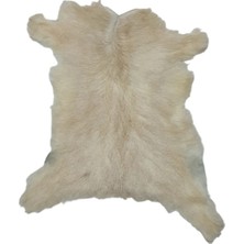 Ottoman Pouffe Hakiki Oğlak Derisi Gerçek Deri Post 49X50CM (050) Posteki Ev Dekorasyon Fikirleri