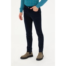 U.s. Polo Assn. Erkek Dokuma Spor Kadife Pantolon- Siyah