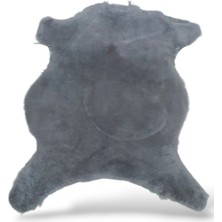 Ottoman Pouffe Hakiki Gerçek Koyun Derisi ''özel Ipek Serisi'' Post 76X81CM