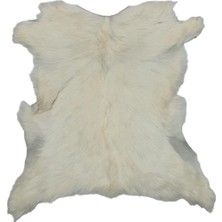 Ottoman Pouffe Hakiki Oğlak Derisi Gerçek Deri Post 51X55CM, Posteki Ev Dekorasyon Fikirleri