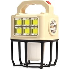 Die Grup 3 Modlu Şarjlı Kamp Lambası, 20 Watt LED Işık