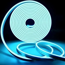 Horoz Electric 12V Dış Mekan Neon LED 5 Metre Buz Mavi IP65