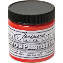 Jacquard Professional Screen Ink Serigrafi Mürekkebi 118ML Scarlet 106