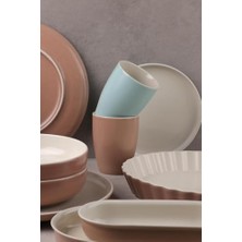 Porselen Soft Mug Bardak Somon