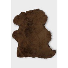 Ottoman Pouffe Hakiki Gerçek Deri Özel Seri Renkli Koyun Postu 51X63CM, Posteki Dana Inek Post Ev Dekor