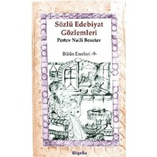 BilgeSu Yayıncılık Sözlü Edebiyat Gözlemleri