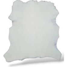 Ottoman Pouffe Hakiki Gerçek Koyun Derisi ''özel Ipek Serisi'' Post Halı 90X93CM