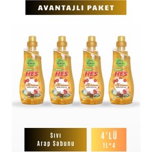 Hes Sıvı Arap Sabunu Avantajlı Paket 4 x 1 L