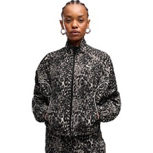 Puma Puma Sport Anımal Fz Jacket Kadın Günlük Ceket 69400481 Gri