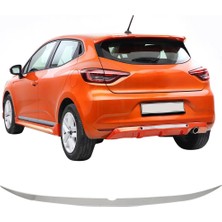 Servet Dizayn Oto Renault Clio 5 Uyumlu Krom Arka Cam Alt Çıtası Paslanmaz Çelik