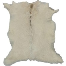 Ottoman Pouffe Hakiki Oğlak Derisi Gerçek Deri Post 51X58CM Posteki Ev Dekorasyon Fikirleri