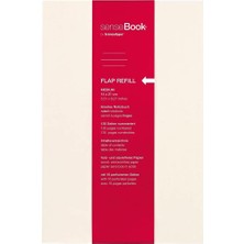 Transotype Sensebook Flap Yedeği M A5 Çizgili