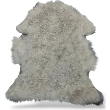 Ottoman Pouffe Hakiki Gerçek Deri Kıvırcık Tüylü Tigrado Koyun Postu 66X67CM, Video No: 13