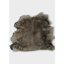 Ottoman Pouffe Hakiki Gerçek Deri Özel Seri Renkli Yumuşacık Koyun Postu 58X48CM, Posteki Dana Inek Post Ev Dekor