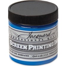 Jacquard Professional Screen Ink Serigrafi Mürekkebi 118ML Opaque Blue 128