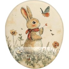Sevimli Tavşan Bilek Destekli Mouse Pad