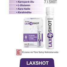 Dailyshot Laxshot Karnıyarık Otu, L-Glutamin, Kara Halile, Karahindiba Içeren Gıda Takviyesi – 7 Shot