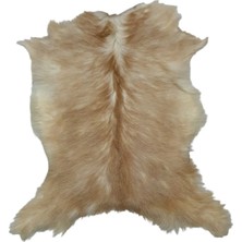 Ottoman Pouffe Hakiki Oğlak Derisi Gerçek Deri Post 62X66CM (013) Posteki Ev Dekorasyon Fikirleri