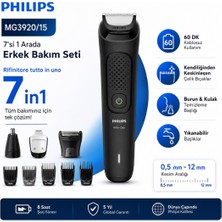 Philips 3000 Serisi 7in1, Erkek Bakım Seti, Yüz/saç/vücut Tıraş Makinesi, Islak /kuru Kullanım, MG3920/15