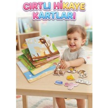 Farbu Oyuncak Cırtlı Hayvanlar Hikaye Kartları – 3D Eğitici ve Geliştirici 24 Adet Figürlü Çocuk Oyun Seti