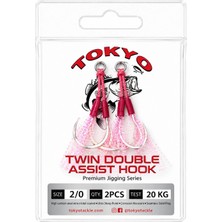 Tokyo Tackle Twin Double Assist Hook 2'li Asist Kanca No:2/0