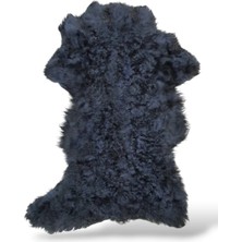 Ottoman Pouffe Hakiki Gerçek Deri Kıvırcık Tüylü Tigrado Koyun Postu 55X80CM, Video No: 6