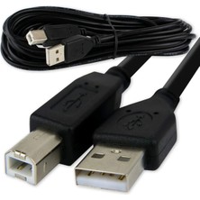 Tastech USB Printer Kablo 1.5 Metre USB 2.0 Yazıcı Ara Kablosu